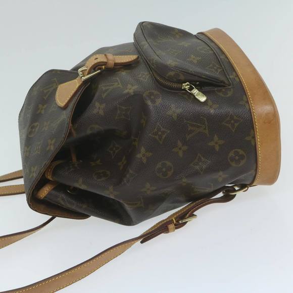 LOUIS VUITTON Monogram Montsouris MM Backpack M51136 LV Auth 64095 - Picture 4 of 16
